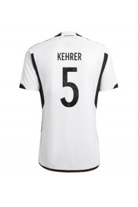 Fotbalové Dres Německo Thilo Kehrer #5 Domácí Oblečení MS 2022 Krátký Rukáv